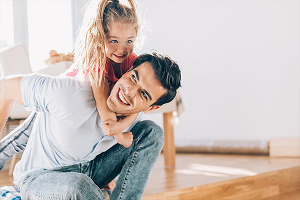 father and daughter