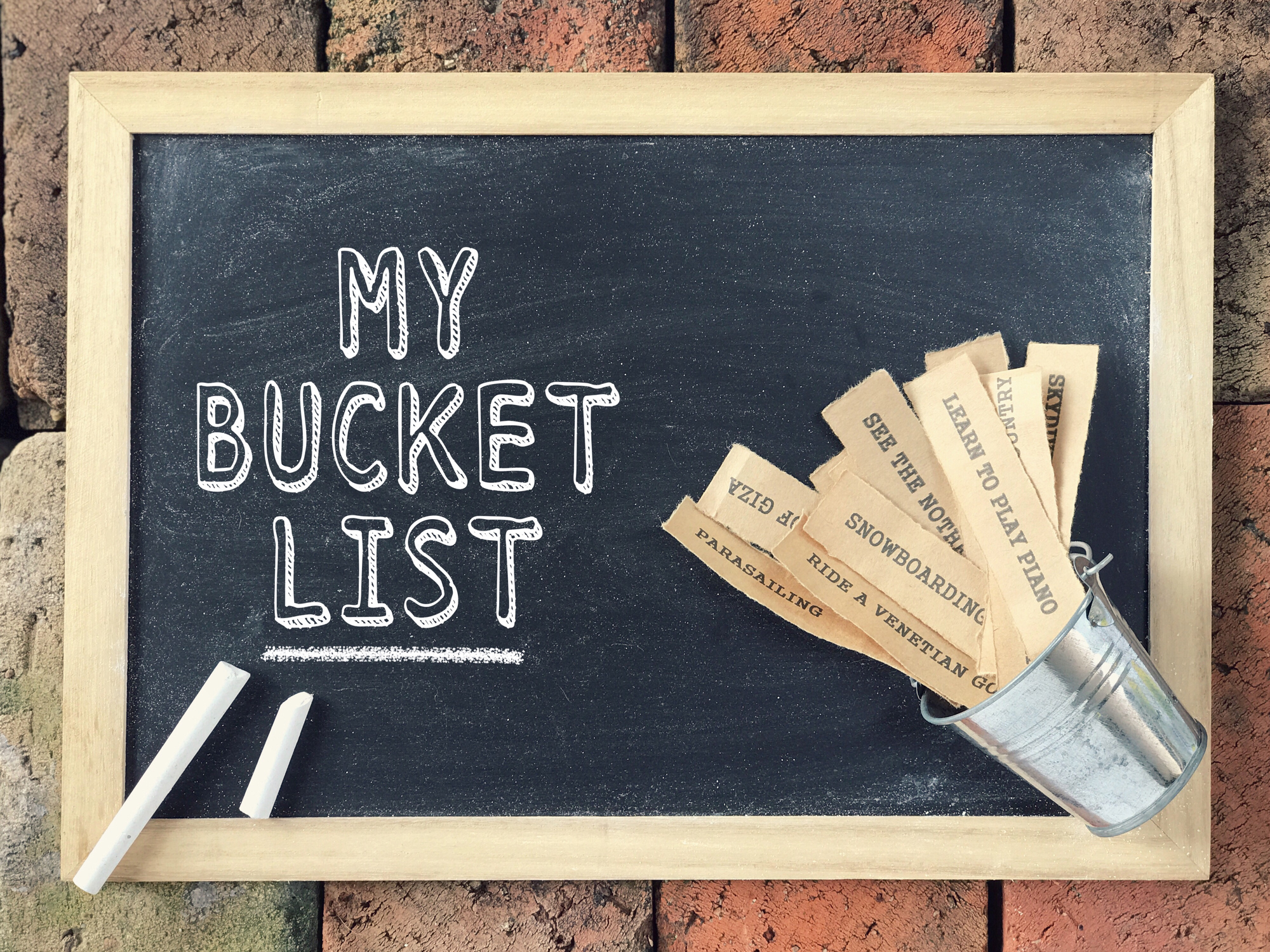 Why building a bucket list is a great idea