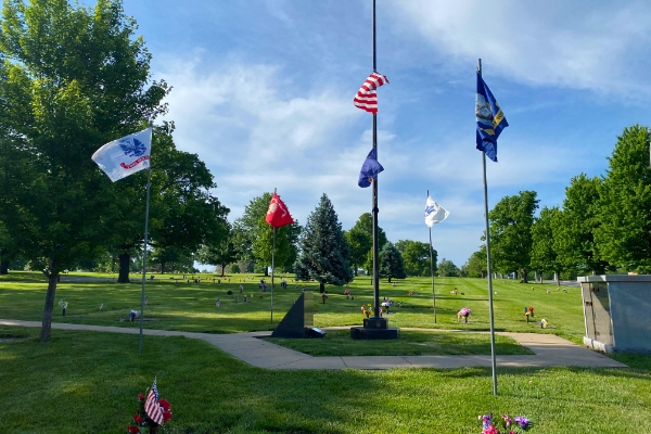 flags-at-cemetery