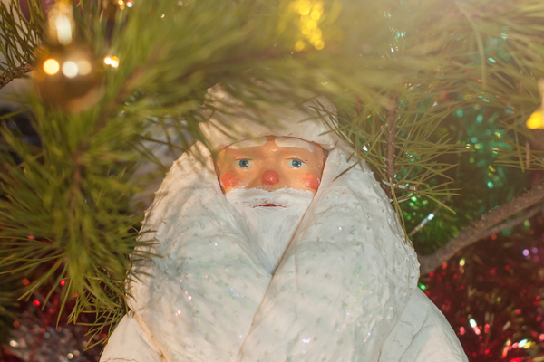 Santa Ornament