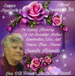 Obituary photo of Juana Miranda, Denver-CO