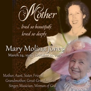 Obituary photo of Mary Jones, Columbus-OH