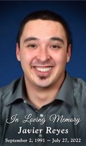 Obituary photo of Javier Reyes, Denver-CO